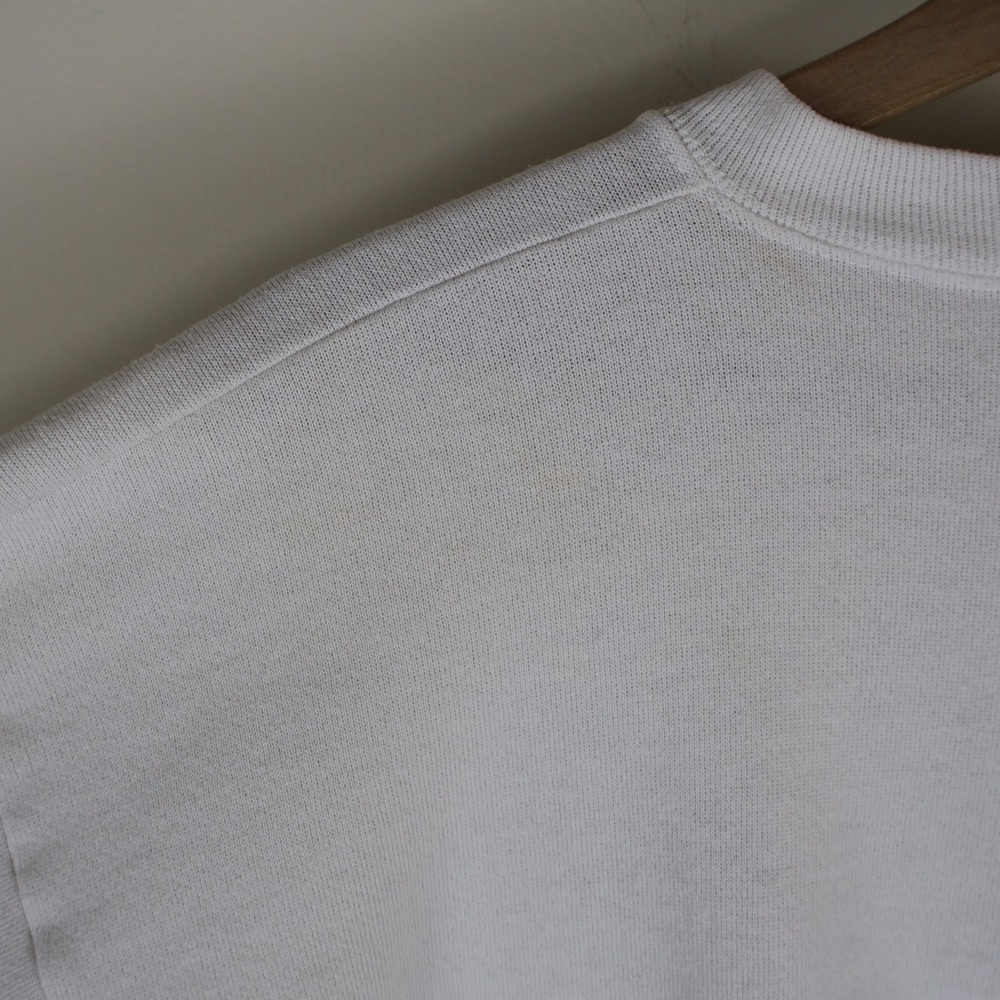 Vintage Holiday Shopping Bear Abearican Express Sweatshirt White Medium 21x24 - Picture 15 of 16